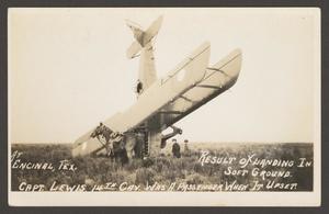 Primary view of object titled '[Airplane in a Field]'.