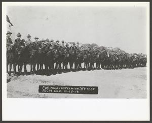 Primary view of object titled '[Soldiers at Inspection]'.