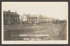 [Cavalry Soldiers at Fort Sam Houston]