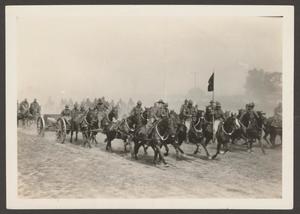 [Cavalry Soldiers with Wagons]