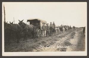 [Cavalry Soldiers with Chow Wagons]
