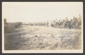 Primary view of object titled '[Cavalry Men on Horseback]'.