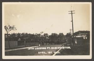 [U.S. Army 14th Calvary Leaving Ft. Sam Houston]
