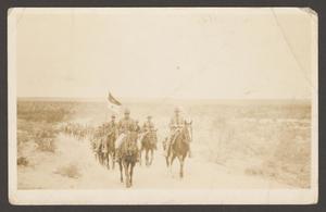 [Cavalry Soldiers in Desert]