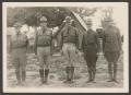 Photograph: [Five Soldiers of the U.S. Army 14th Calvary]