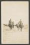 Photograph: [U.S. Army 14th Calvary Riding Horseback to Ft. Ringgold]