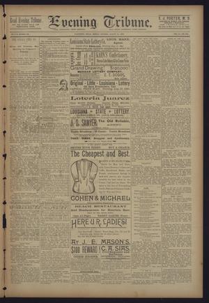 Evening Tribune. (Galveston, Tex.), Vol. 10, No. 244, Ed. 1 Monday, August 11, 1890