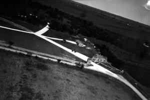 Primary view of object titled '[Aerial View of Austin Memorial Park]'.