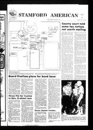 Stamford American (Stamford, Tex.), Vol. 62, No. 28, Ed. 1 Thursday, October 13, 1983