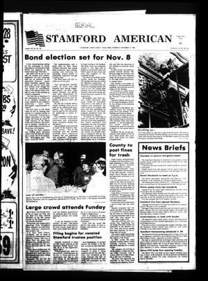 Primary view of object titled 'Stamford American (Stamford, Tex.), Vol. 62, No. 24, Ed. 1 Thursday, September 15, 1983'.