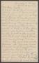 Letter: [Letter from Georgia Cavett to Mittie Sorrell, October 26, 1918]