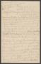 Thumbnail image of item number 1 in: '[Letter from Marguerite Cavett to Georgia Pound Cavett, October 8, 1918]'.