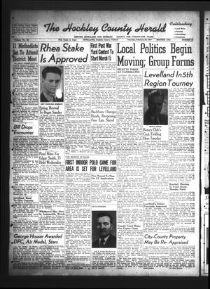 The Hockley County Herald (Levelland, Tex.), Vol. 22, No. 31, Ed. 1 Thursday, February 27, 1947