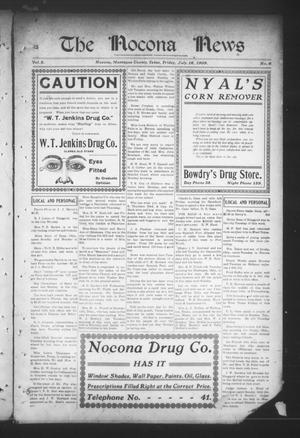 The Nocona News (Nocona, Tex.), Vol. 5, No. 6, Ed. 1 Friday, July 16, 1909