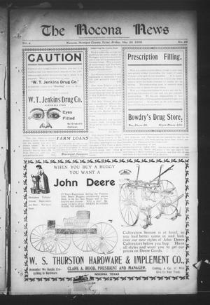 The Nocona News (Nocona, Tex.), Vol. 4, No. 50, Ed. 1 Friday, May 21, 1909