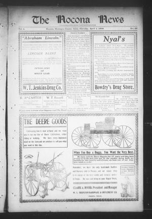 The Nocona News (Nocona, Tex.), Vol. 4, No. 43, Ed. 1 Thursday, April 1, 1909