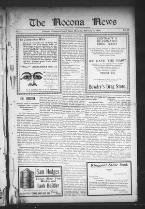 The Nocona News (Nocona, Tex.), Vol. 4, No. 35, Ed. 1 Thursday, February 4, 1909