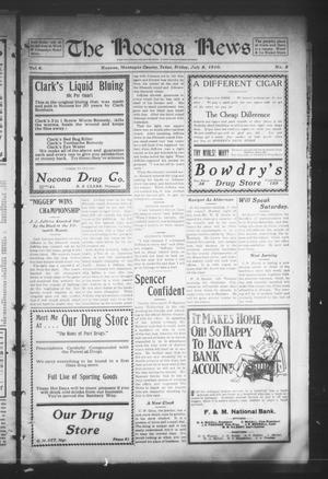 The Nocona News (Nocona, Tex.), Vol. 6, No. 5, Ed. 1 Friday, July 8, 1910
