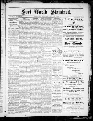 Fort Worth Standard. (Fort Worth, Tex.), Vol. 4, No. 11, Ed. 1 Thursday, August 3, 1876