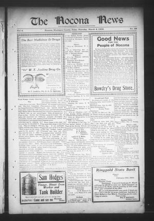 Primary view of object titled 'The Nocona News (Nocona, Tex.), Vol. 4, No. 39, Ed. 1 Thursday, March 4, 1909'.