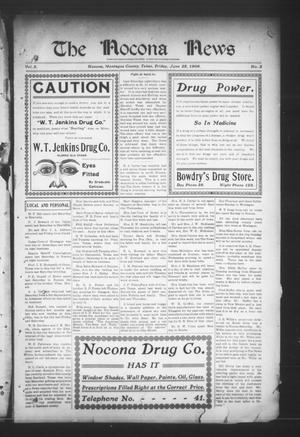 The Nocona News (Nocona, Tex.), Vol. 5, No. 3, Ed. 1 Friday, June 25, 1909