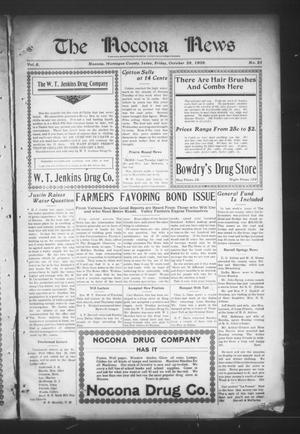 The Nocona News (Nocona, Tex.), Vol. 5, No. 21, Ed. 1 Friday, October 29, 1909