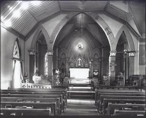 [Interior of St. David's Episcopal Church]