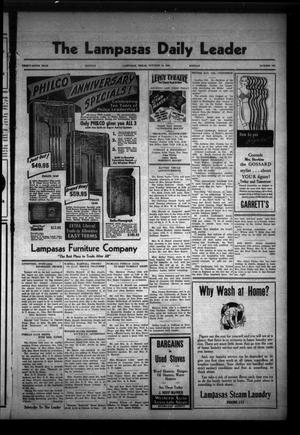 The Lampasas Daily Leader (Lampasas, Tex.), Vol. 36, No. 192, Ed. 1 Monday, October 16, 1939