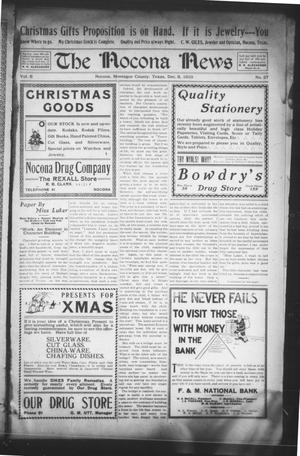 The Nocona News (Nocona, Tex.), Vol. 6, No. 27, Ed. 1 Friday, December 9, 1910