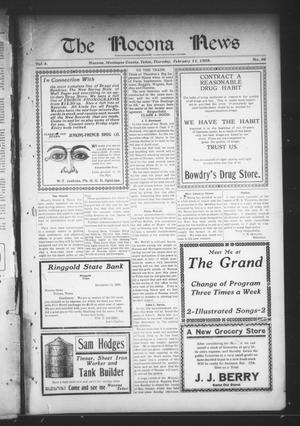 The Nocona News (Nocona, Tex.), Vol. 4, No. 36, Ed. 1 Thursday, February 11, 1909