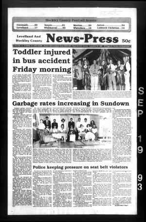 Levelland and Hockley County News-Press (Levelland, Tex.), Vol. 15, No. 49, Ed. 1 Sunday, September 19, 1993