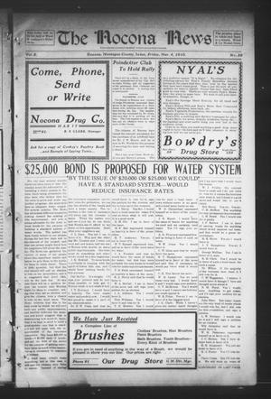 Primary view of object titled 'The Nocona News (Nocona, Tex.), Vol. 5, No. 39, Ed. 1 Friday, March 4, 1910'.