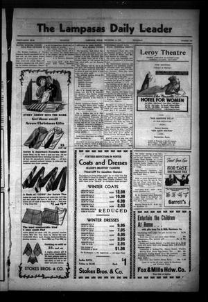The Lampasas Daily Leader (Lampasas, Tex.), Vol. 36, No. 242, Ed. 1 Thursday, December 14, 1939