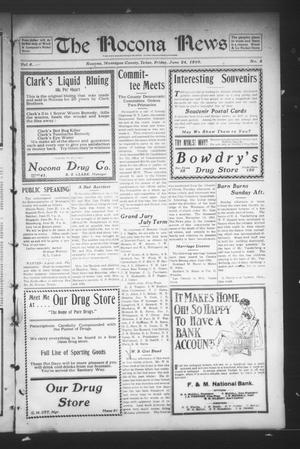 The Nocona News (Nocona, Tex.), Vol. 6, No. 3, Ed. 1 Friday, June 24, 1910
