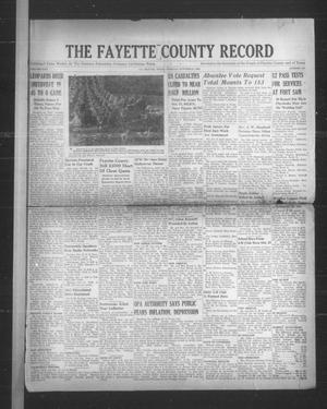 The Fayette County Record (La Grange, Tex.), Vol. 22, No. 105, Ed. 1 Tuesday, October 31, 1944