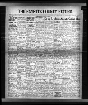 The Fayette County Record (La Grange, Tex.), Vol. 26, No. 75, Ed. 1 Friday, July 30, 1948
