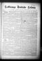 Newspaper: La Grange Deutsche Zeitung (La Grange, Tex.), Vol. 30, No. 5, Ed. 1 T…
