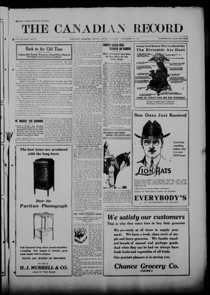 The Canadian Record (Canadian, Tex.), Vol. 26, No. 50, Ed. 2  Thursday, September 18, 1919