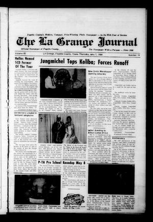 The La Grange Journal (La Grange, Tex.), Vol. 85, No. 19, Ed. 1 Thursday, May 7, 1964