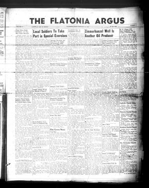 The Flatonia Argus (Flatonia, Tex.), Vol. 77, No. 8, Ed. 1 Thursday, February 21, 1952