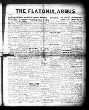 The Flatonia Argus (Flatonia, Tex.), Vol. 74, No. 40, Ed. 1 Thursday, September 29, 1949