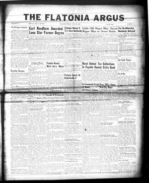 The Flatonia Argus (Flatonia, Tex.), Vol. 74, No. 31, Ed. 1 Thursday, July 28, 1949