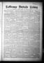 Newspaper: La Grange Deutsche Zeitung (La Grange, Tex.), Vol. 29, No. 40, Ed. 1 …