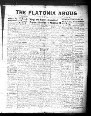 The Flatonia Argus (Flatonia, Tex.), Vol. 75, No. 46, Ed. 1 Thursday, November 9, 1950