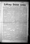 Thumbnail image of item number 1 in: 'La Grange Deutsche Zeitung (La Grange, Tex.), Vol. 29, No. 26, Ed. 1 Thursday, February 13, 1919'.