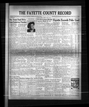 The Fayette County Record (La Grange, Tex.), Vol. 26, No. 31, Ed. 1 Tuesday, February 17, 1948
