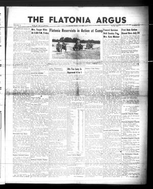 The Flatonia Argus (Flatonia, Tex.), Vol. 76, No. 30, Ed. 1 Thursday, July 26, 1951