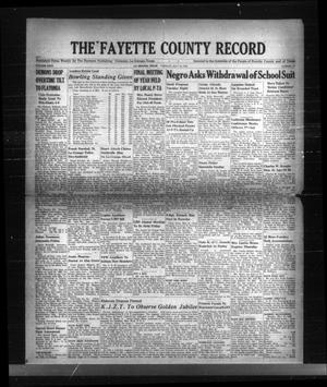The Fayette County Record (La Grange, Tex.), Vol. 26, No. 57, Ed. 1 Tuesday, May 18, 1948