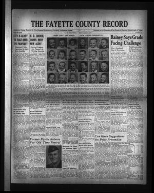 The Fayette County Record (La Grange, Tex.), Vol. 24, No. 61, Ed. 1 Friday, May 31, 1946