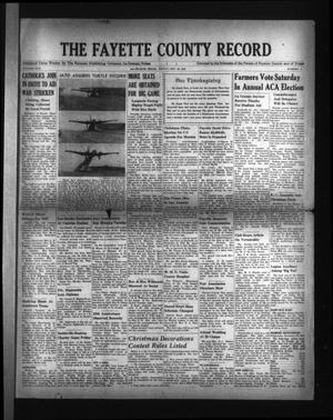The Fayette County Record (La Grange, Tex.), Vol. 25, No. 9, Ed. 1 Friday, November 29, 1946